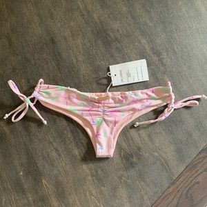 San Lorenzo Side Tie Thong Bottoms